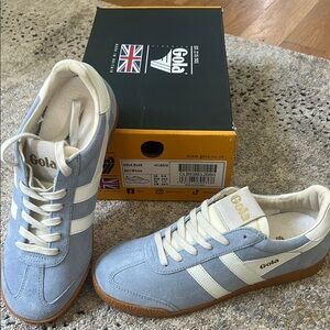 Gola Elan Women’s Blue Sneakers Air/White US 7.5 New in Box